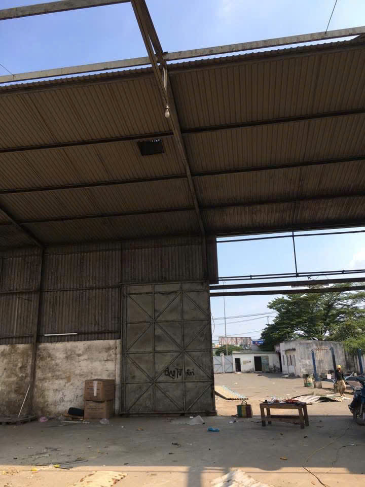 Thu mua mái tôn và khung kèo thép nhà xưởng